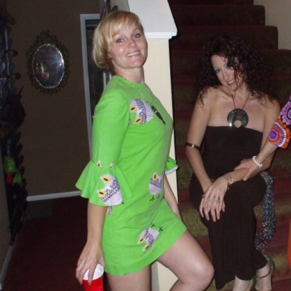 Vintage Handmade Owl Dress - Picture 5 of 5